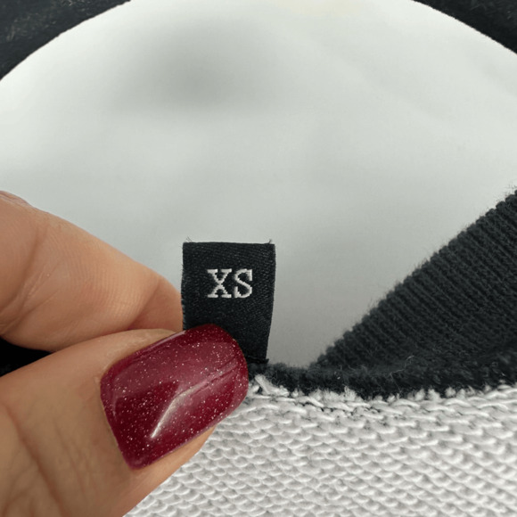 R13 Nirvana Printed Cotton Sweatshirt Unisex Size XS Oversized Angel Graphic NWT - Picture 5 of 12